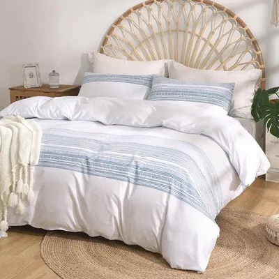 Produktbild von Unyqoos® Bohemian Bettbezug Set 220x240 cm mit Kissenbezügen und Reißverschluss