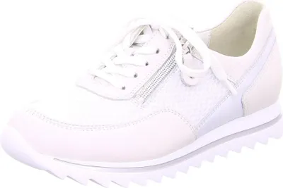Produktbild von Waldläufer Damen Sneaker Weiß, bequem, mit Schnürverschluss und herausnehmbarer Innensohle