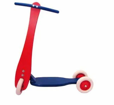 Obrázok produktu pre Drevená hračka Drevená kolobežka Rozmery: D/V 62cm/ 70cm NOVINKA