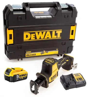 Image de Scie Sabre compacte 18V XR (1x5,0 Ah) en TSTAK - DEWALT DCS369P1