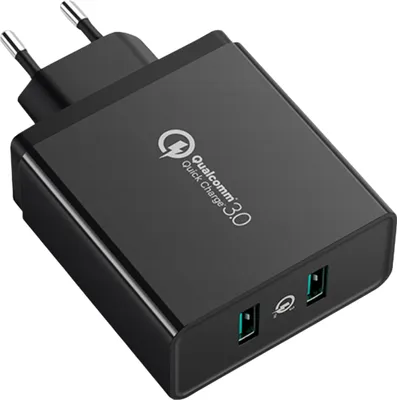 Zdjęcie produktu dla Ugreen ładowarka sieciowa 2xUSB-A 36W QC3.0 czarna (CD161)