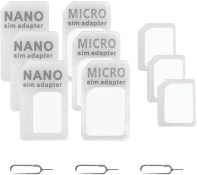 Productafbeelding van 4-in-1 SIM-kaartadapterset met Uitwerppin