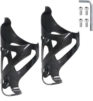Immagine prodotto di Portabici in fibra di carbonio leggero – Accessorio per bicicletta stabile e resistente – Set da 2 pezzi