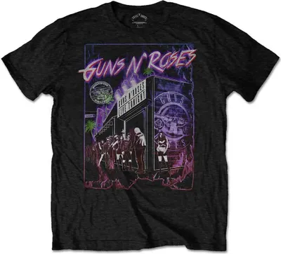 Produktbild von Guns N' Roses Sunset Boulevard Black S T-Shirt