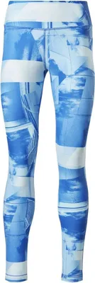 Zdjęcie produktu dla Legginsy Reebok Lux Bold - Flat On Back damskie sportowe XS