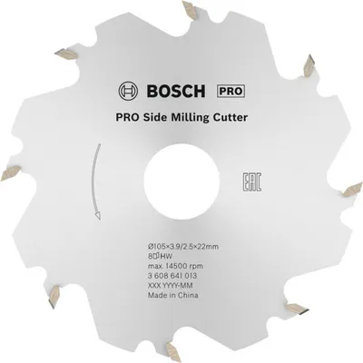 Produktbild von PRO Scheibenfräser, 105 x 22 x 4 mm, 8 Zähne