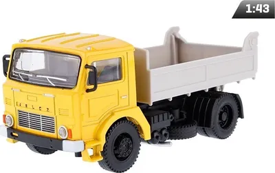 Zdjęcie produktu dla Model samochodu PRL Jelcz 317 żółty skala 1:43