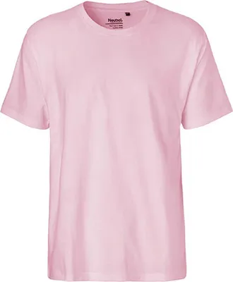Produktbild von Neutral O60001 | Herren Classic T-Shirt / 100% Fairtrade Baumwolle - Farbe: Light Pink - Größe: XXL