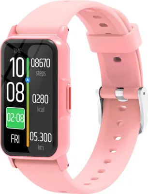 Produktbild von INF Multifunktionale Smartwatch mit Gesundheitsüberwachung & Musiksteuerung Rosa