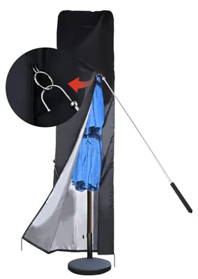 Productafbeelding van Waterdichte Parasolhoes voor Buiten tot 4m