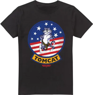 Image de Top Gun - T-shirt "Tomcat" pour homme TV7025 (M) (Noir)