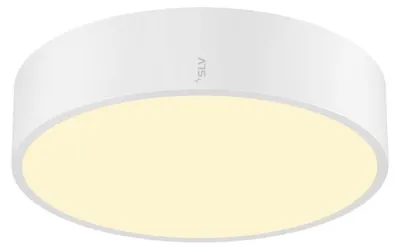 Immagine prodotto di SLV 1007291 MEDO PRO 30, apparecchio a LED per montaggio a parete/soffitto, rotondo 3000/4000K, 10W, bordo di uscita, 110°, bianco
