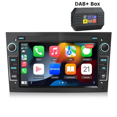 Image de 7" Autoradio Android13 2+64GB carplay DAB+Für Opel Astra h g Corsa c Vectra Zafira B GPS Navi SWC 4Kern WIFI RDS FM USB 2 DIN