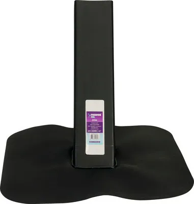 Obrázok produktu pre PREMIUMFOL® EPDM strešný vpust/odkvapový vpust 45° pre ploché strechy obdĺžnikový čierny 60 x 80 mm