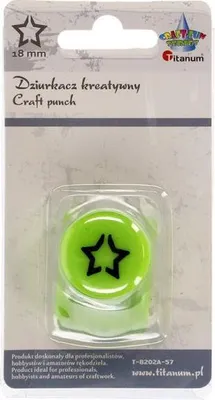 Produktbild von Kreative Stanze 18 mm Titanum Star - 57