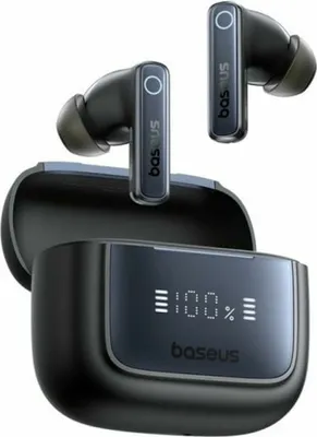 Obrázek produktu pro Baseus 35 True, Bezdrátový, 20 - 20000 Hz, Hovory/hudba, Sluchátka s mikrofonem, Černá