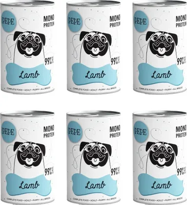 Produktbild von PAKA ZWIERZAKA Pepe Lamb - Nassfutter für Hunde - 400g
