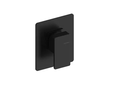 Produktbild von SANYCCES CUBO unterputz Dusch-Brausebatterie mit Einbaukörper, schwarz matt