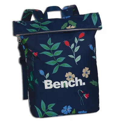 Produktbild von Bench Floral Reißverschluss Cityrucksack blau mehrfarbig Nylon ORI314F