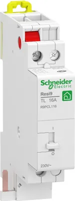 Image de Télérupteur SCHNEIDER R9PCL116 16A 230V 1NO 1P+N R9PCL116 Resi9 XP