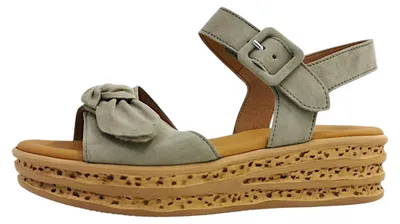 Produktbild von Gabor 84.553 Damen Sandalette - Riemchen Sandalen grün NEU