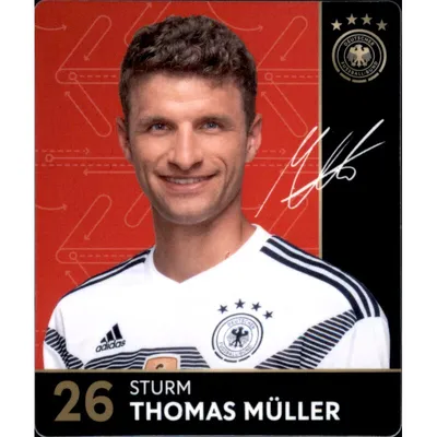 Produktbild von 26 - Thomas Müller - REWE WM18 Sammelkarte