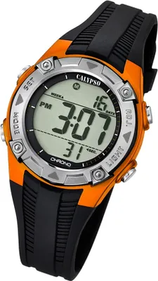 Produktbild von Calypso Kinder Uhr Junior K5685/7 Kunststoff PUR Armbanduhr schwarz UK5685/7