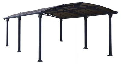 Produktbild von Palram - Canopia Aluminium Carport Arcadia 5000 Anthrazit 502x359x242 cm