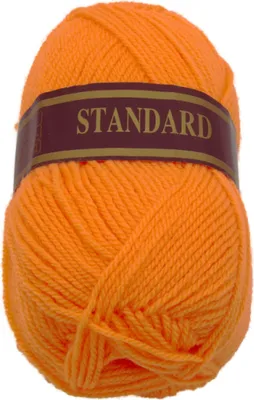 Obrázok produktu pre Priadza STANDARD - 50 g / 150 m - oranžová