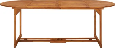 Produktbild von vidaXL Garten-Esstisch 220x90x75 cm Massivholz Akazie
