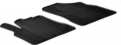 Image de Tapis de sol caoutchouc Gledring Peugeot Partner 2008-2018 (avant)
