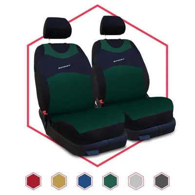 Produktbild von Autositzbezüge Universal Schonbezüge Sitzauflage PKW Grün 1+1 für Suzuki Swift