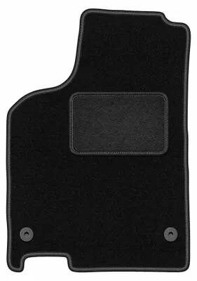Immagine prodotto di Tappetino guidatore in moquette per Volkswagen Lupo 3L 1997-2005 (hatchback) – 1 pezzo, nero, su misura – Wielganizator LUX