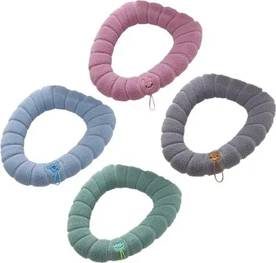 Produktbild von Famanu Toilettensitzbezug 4 Stück - Antibakteriell, Warm, Waschbar
