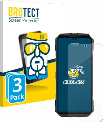 Produktbild von 3x BROTECT Schutzglas für Doogee S118 Pro Schutzfolie Panzer Folie Glas Display Schutz klar