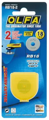 Zdjęcie produktu dla Olfa RB-18:2 18 mm Zapasowe ostrze