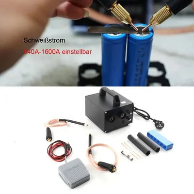 Produktbild von Batterie-Punktschweißgerät - CX4500 - 220 V - Doppelimpuls - Superkondensator-Energiespeicher - 6700 W - 5,9 kg