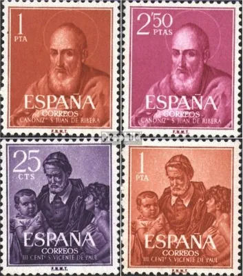 Produktbild von Briefmarken Spanien 1960 Mi 1187-1188,1191-1192 (kompl.Ausg.) postfrisch Sondermarken