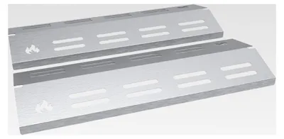 Produktbild von Gasgrill Edelstahl Brennerabdeckung kompatibel mit Enders San Diego 2 | Flavorizer Bars | Passgenau | Rostfrei | Brennerschutz