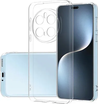 Productafbeelding van Beschermhoes voor de HONOR Magic7 - Achterkant, Phonesta, ultradun siliconen - Transparant