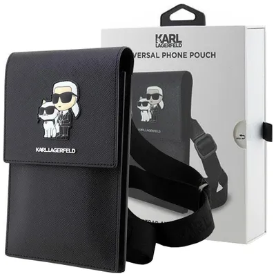 Zdjęcie produktu dla Karl Lagerfeld Torebka KLWBSAKCPMKczarny/black Saffiano Karl & Choupette