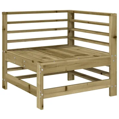 Produktbild von vidaXL Garten-Ecksofa Imprägniertes Kiefernholz