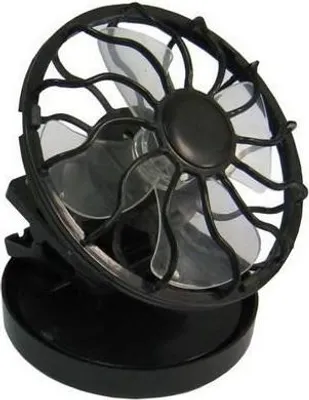 Produktbild von Mini-tragbarer Solarventilator mit Kappenclips