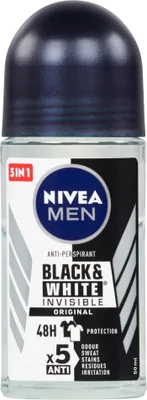 Produktbild von Nivea Invisible For Black White Power Roll On 50ml