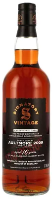 Produktbild von Aultmore 16 Jahre - 2009/2025 - 1st Fill Oloroso Sherry Finish - 100 Proof Exceptional Cask Edition #14 - Speyside Single Malt Scotch Whisky