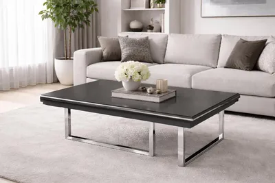 Image de Table basse moderne – élégante, fonctionnelle et au design intemporel