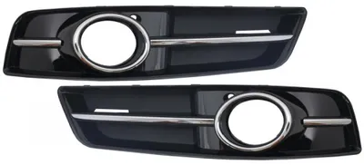 Image de Caches de phares antibrouillard et grilles latérales pour AUDI A3 Facelift 8P1 08-12 S3 Sline Design.