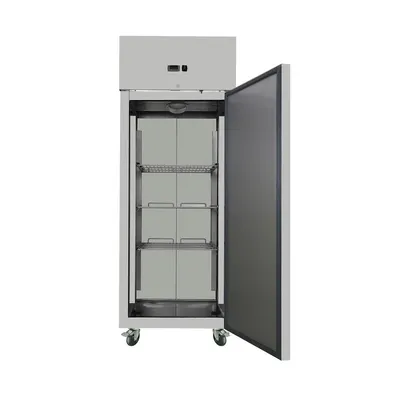 Obrázek produktu pro Statická chladnička z nerezové oceli Skyrainbow, 351 litrů, 2° až +8°C
