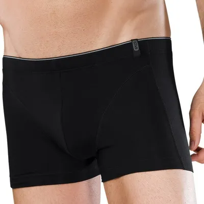 Produktbild von SCHIESSER Herren 95/5 Shorts mit innenliegendem Bund schwarz Größe L