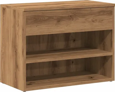 Obrázek produktu pro vidaXL Lavice na boty Artisan dub 60x30x45 cm Materiál na bázi dřeva